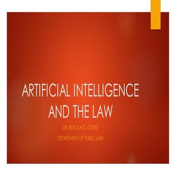 Artificial Intelligence and the  Law.pdf