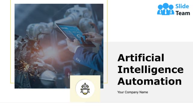 Artificial Intelligence Automation Powerpoint Presentation Slides