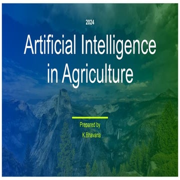 Artificial Intelligence in Agriculture.pptx
