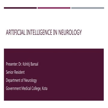 Artificial Intelligence in Neurology.pptx