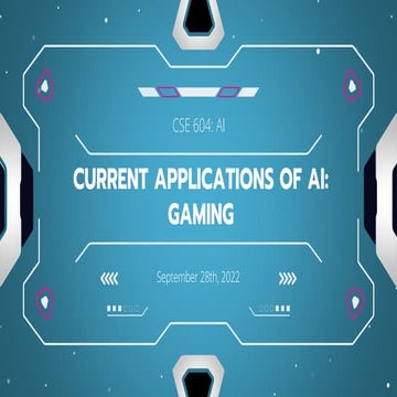 AI in Gaming | PDF