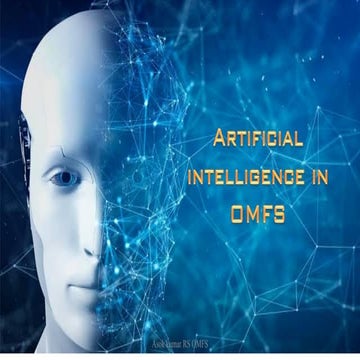 Artificial intelligence in omfs