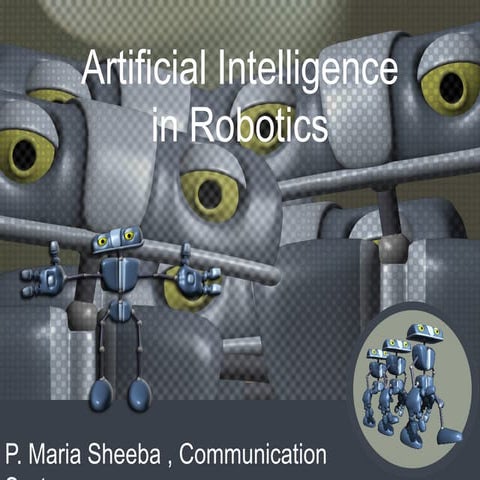 Artificial intelligence in robotics