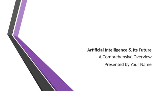 Artificial Intelligence & Its Future.pptx
