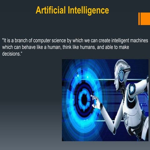 What is Artificial Intelligence | Artificial Intelligence Tutorial For  Beginners | Edureka
