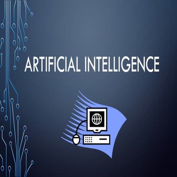 what is artificial intelligence in simple words | PPTX