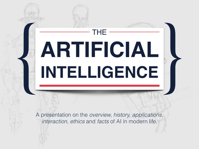 Artificial Intelligence Presentation