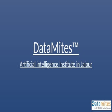 Gallery Detail: Artificial Intelligence Course In Kanpur