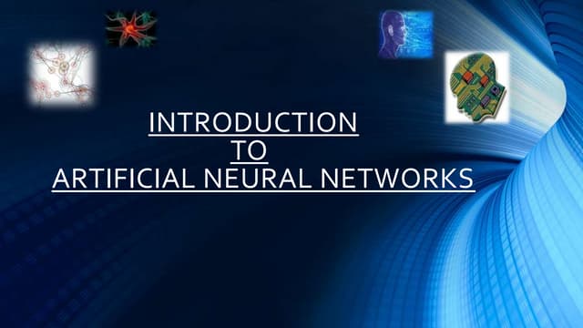 Artificial neural network