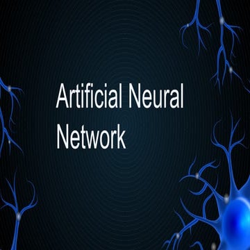 Comprehensive Overview of Artificial Neural Networks: History ...