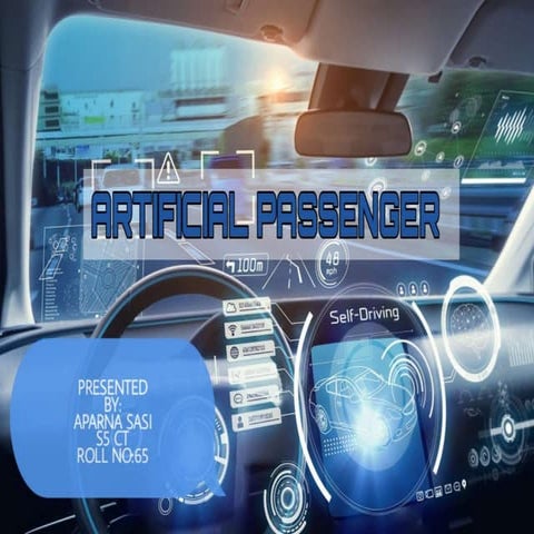 artificial passenger.ppt