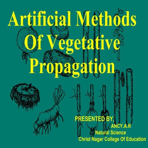 Artificial propagation