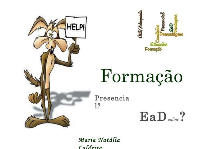 Artigo - Formação Presencial ou a D...