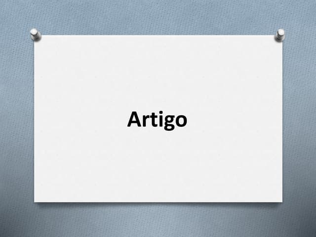 Artigo