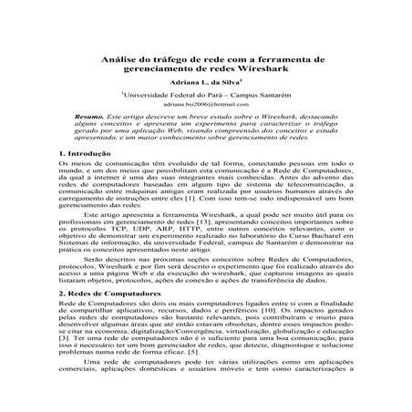 Artigo Wireshark