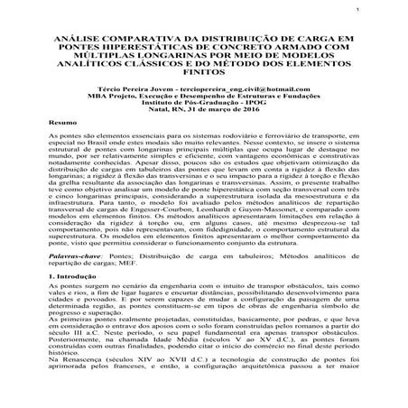 Artigo científico ipog tércio pereira jovem