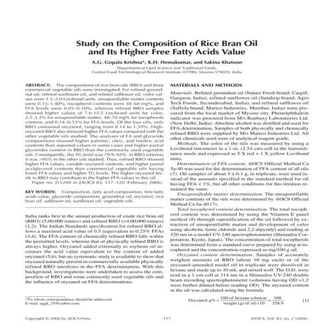 Refino óleo de arroz