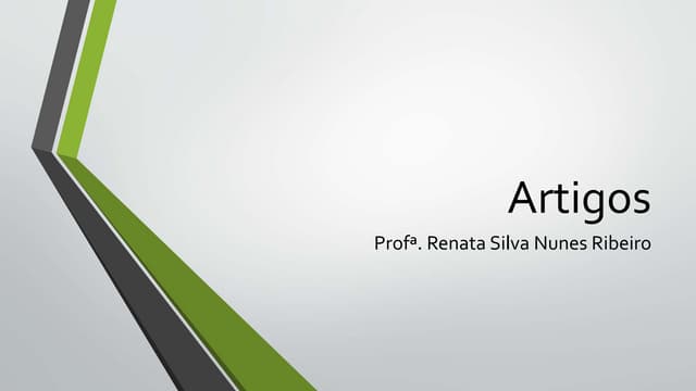 Artigos