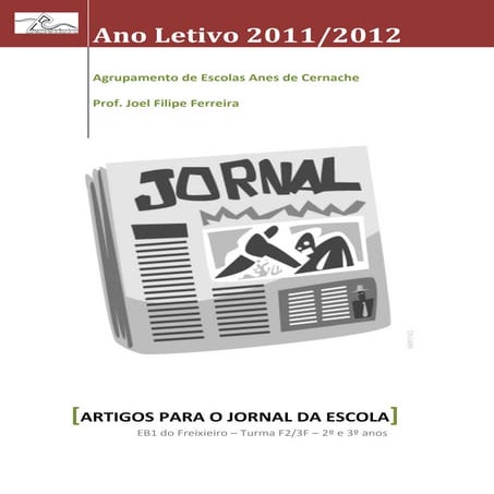 Artigos para o jornal da escola   prof. joel