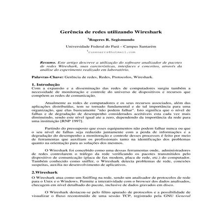 Artigo Wireshark