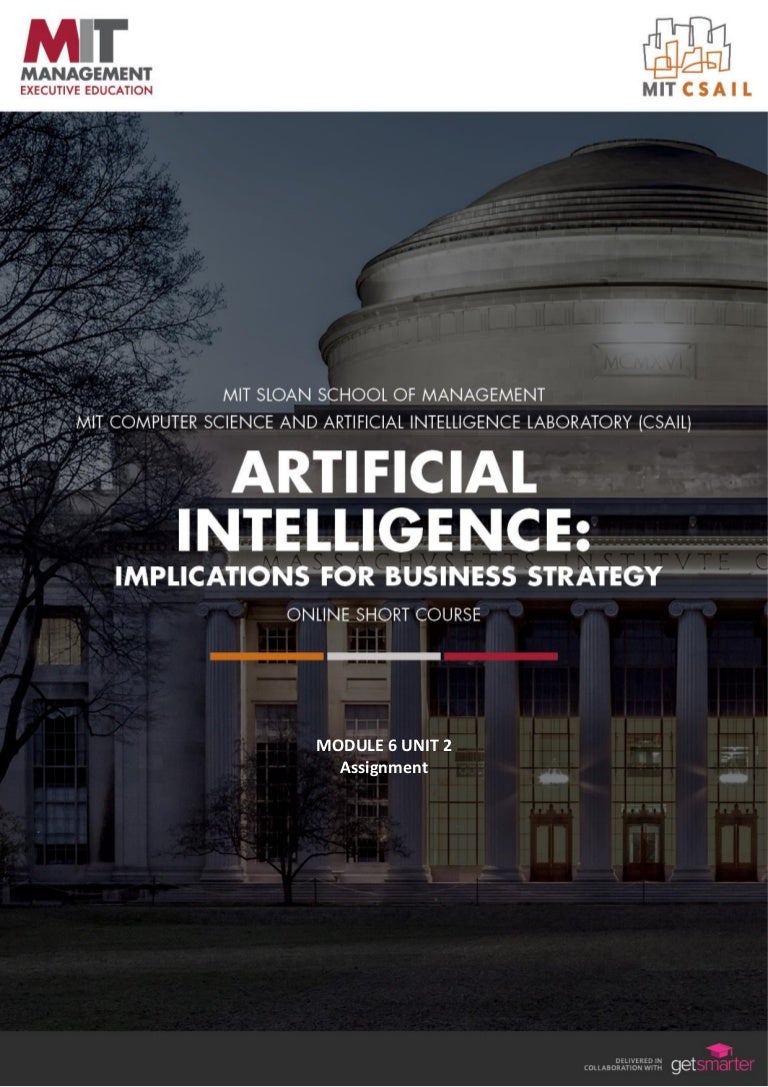 mit sloan machine learning course