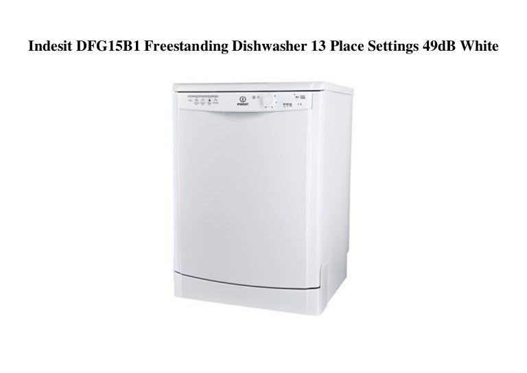 indesit freestanding dishwasher