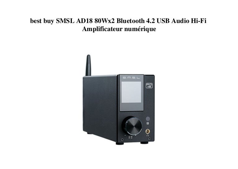 smsl ad18 subwoofer output