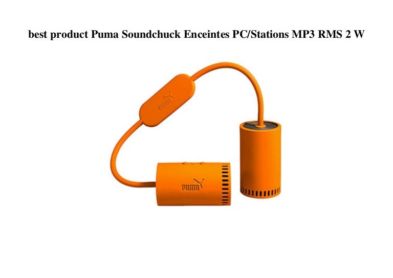best product Puma Soundchuck Enceintes PC/Stations MP3 RMS 2 W