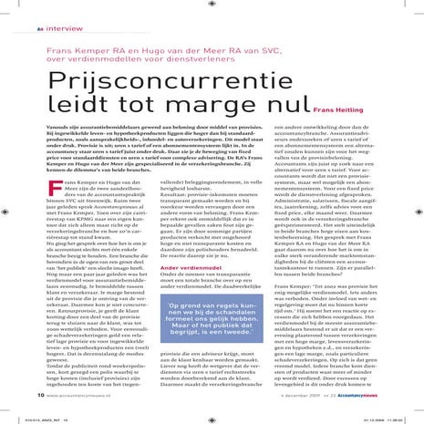 Wat kunnen accountants leren van financiële dienstverleners