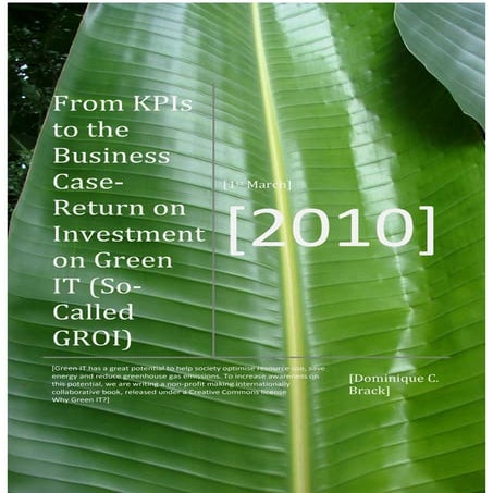 Artikel Dominique C Brack January February 2011 Issue Of It Professional