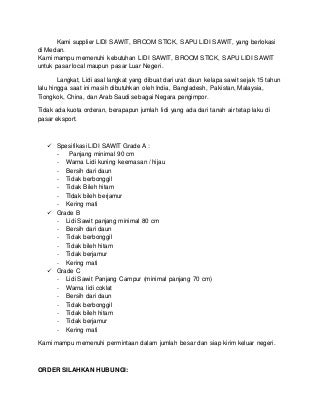 +62 813-3685-8002, Jual Lidi Sawit Mamuju, Jual Sapu Lidi Sawit Mamuju