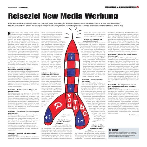 Artikel werbewoche   reiseziel new media