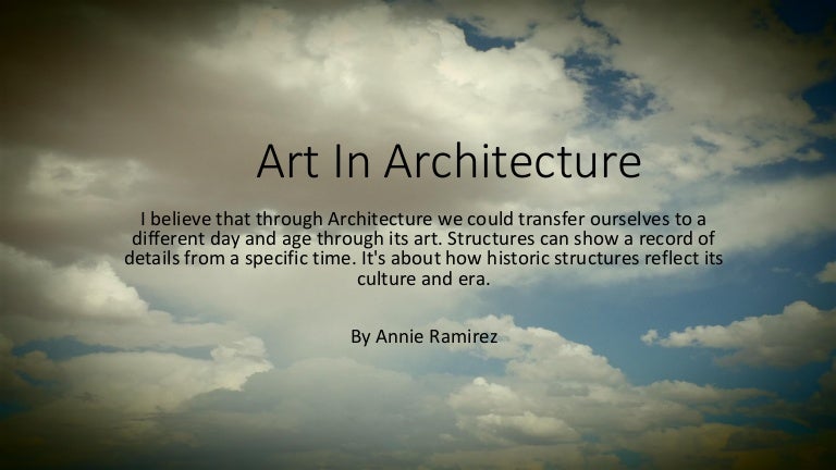 Art in architecture pdf