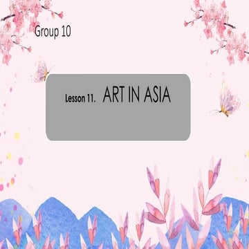 Art in ASEAN lesson 11 full coverage .....