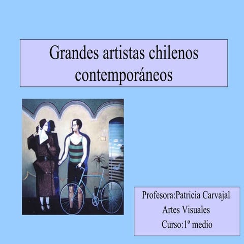 Artistas Chilenos