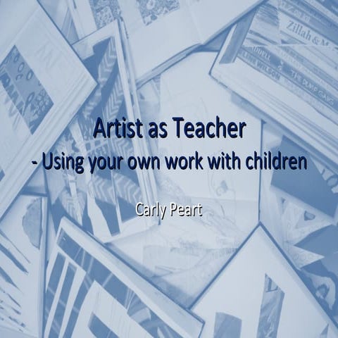 Artist as teacher 