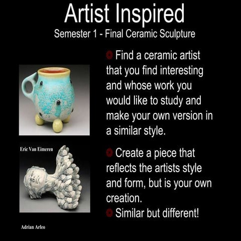 Artist inspired slideshow aragon ceramics copy