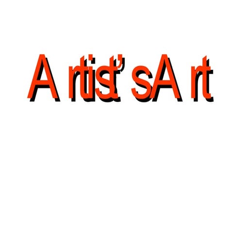 Artists Art