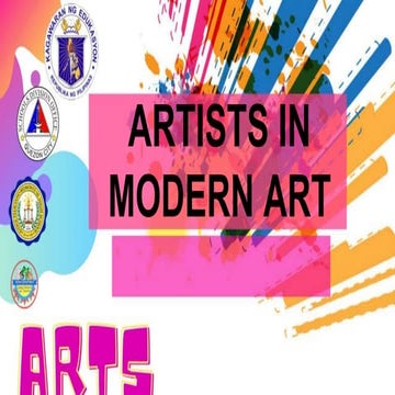 Artists in Modern Art.pptx