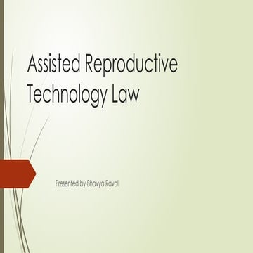 REVIEW OF ART LAW REGULATION BY BHAVYA RAVAL