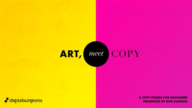 Art, Meet Copy: A Copywriting Prime...
