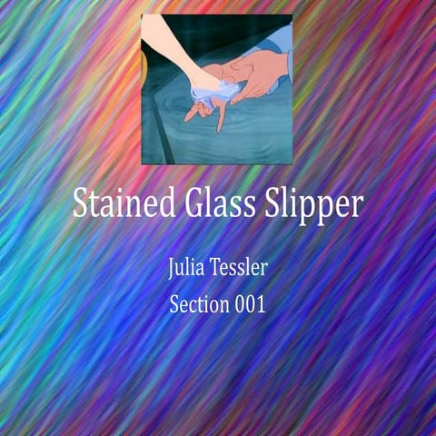 A ED 303 Mini Lesson - Stained Glass Slipper