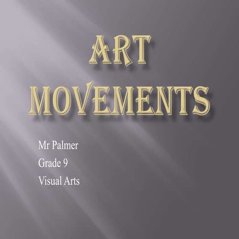 Art movements