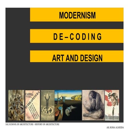 Art movements_De modernism and the architecture