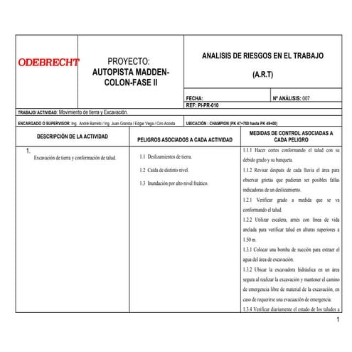 ART Movimiento de Tierra