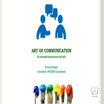 Art and Science Of Communication | PPT