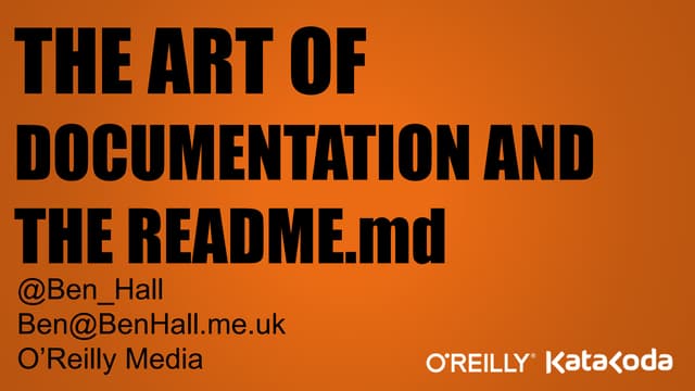 The Art Of Documentation - NDC Porto 2022