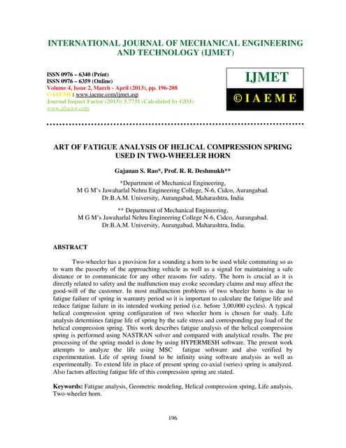 Spring test | PDF