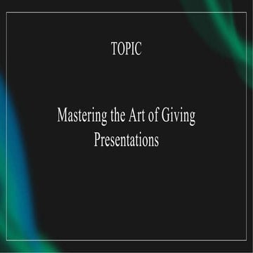 Mastering the Art of PowerPoint Presentations A Comprehensive Guide | PDF