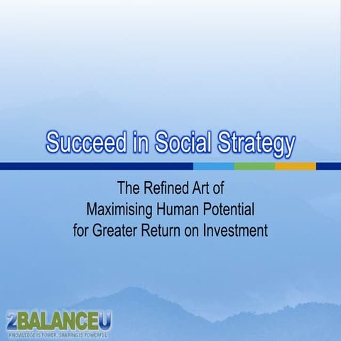 Art Of Social Strategy